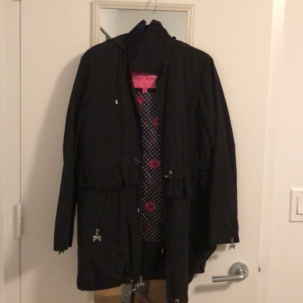 Betsey Johnson raincoat